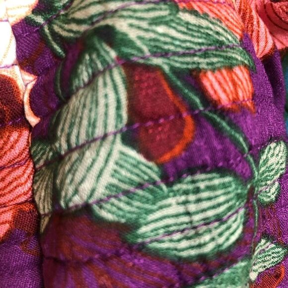 BOG - 🎉HPx2 🎉 BAND OF THE FREE - NWT Aimee Purple/Cream Floral Puff-Sleeve Mini - Picture 9 of 16